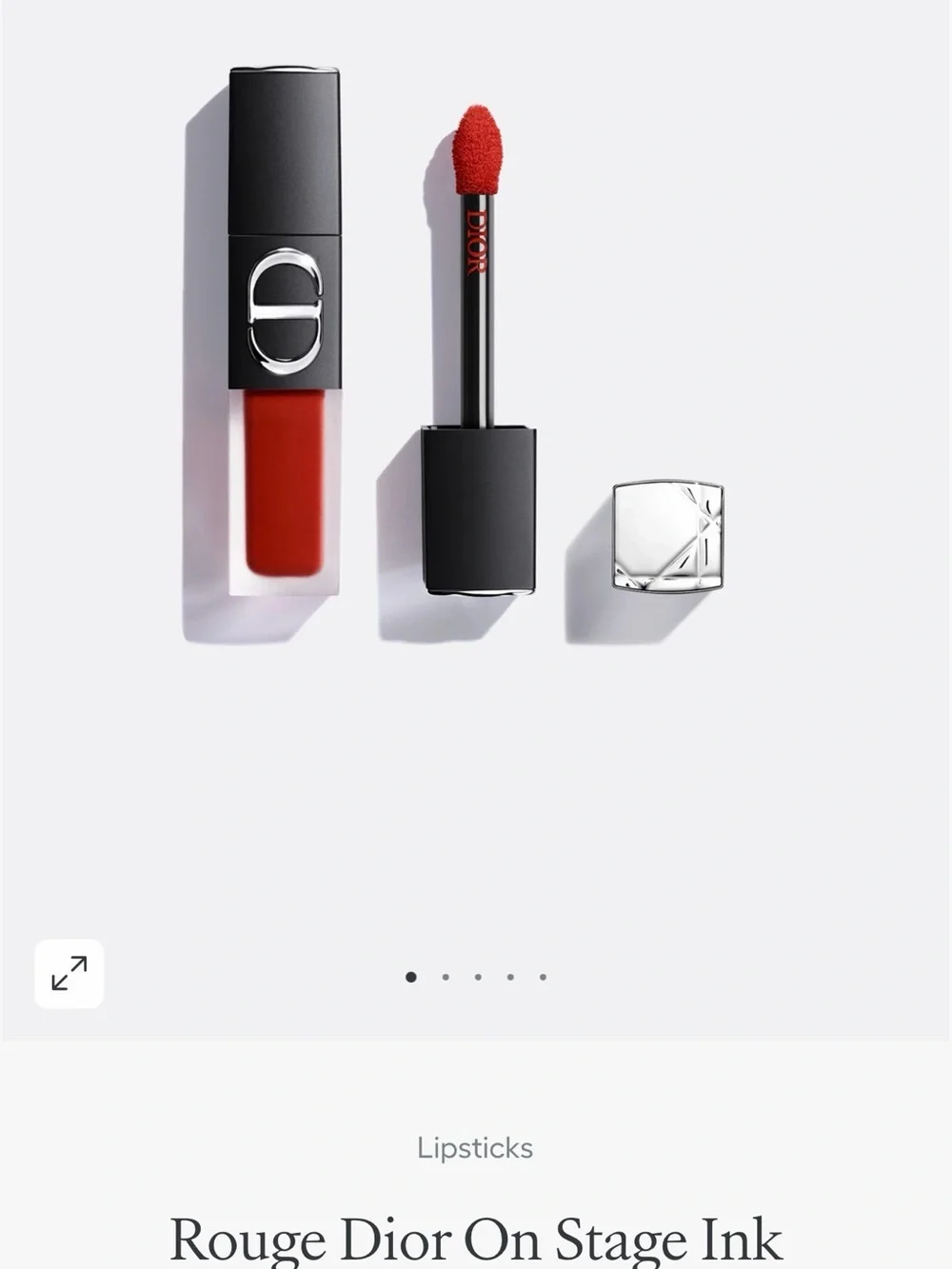 Dior Rouge on stage ink lipstick
